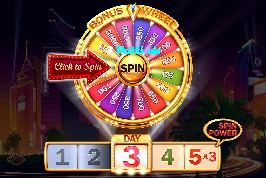 3 Patti ok casino presented on mobile device in Pakistan with slots and live games